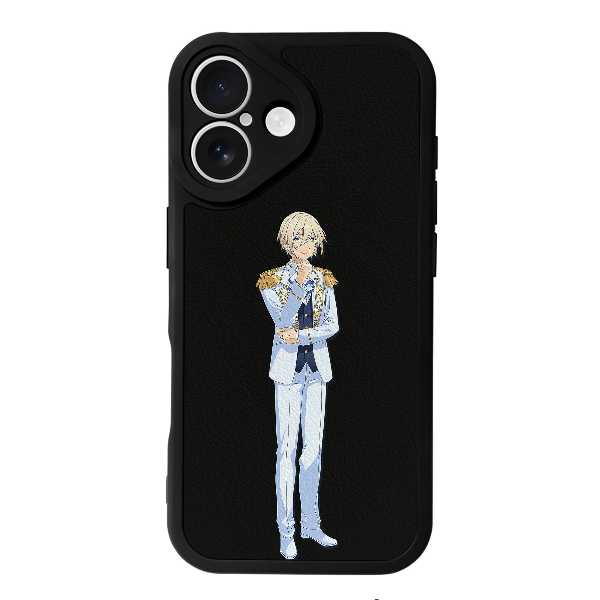 （画像用） あんさんぶるスターズ! Ensemble Stars 【iPhone 16シリーズ対応】シリコンスマホケース（レザー調） 材質：シリコン